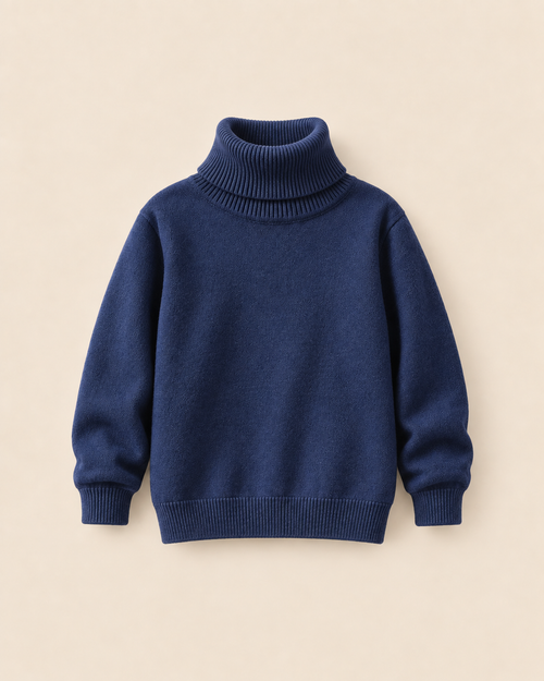 Blue sweater front [color:blue]