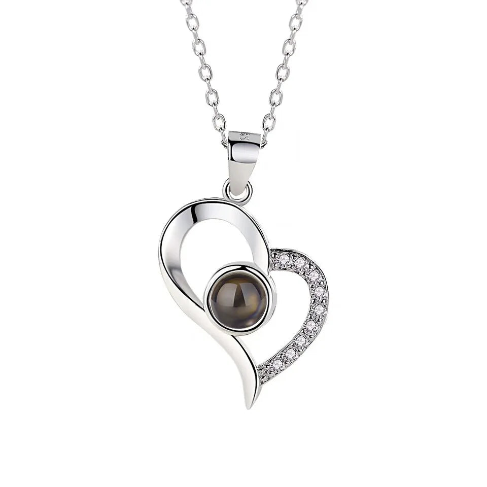 Love Heart Shaped Necklace